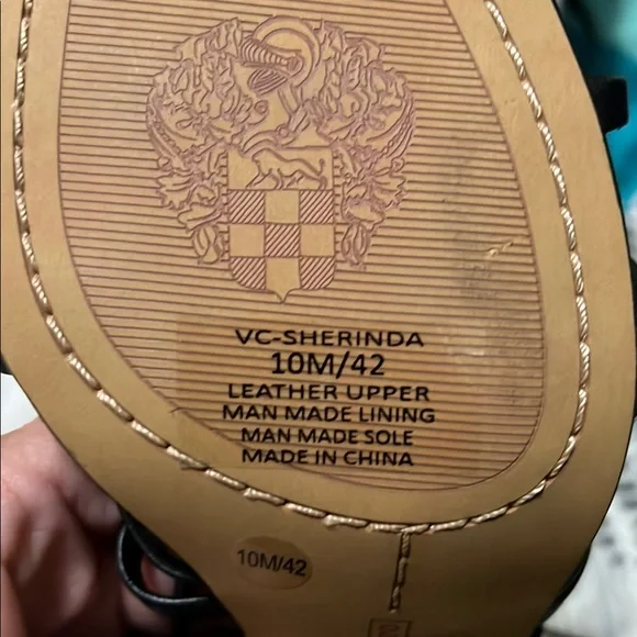 Vince Camuto Black Lace-Up Sandals - Picture 7 of 7